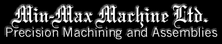 Welcome to Min Max Machine Ltd.